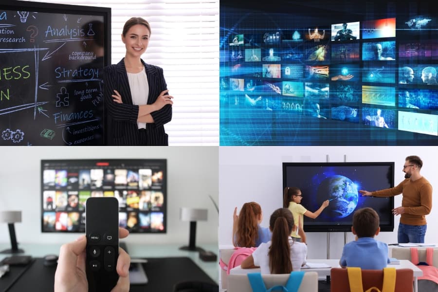 Perbedaan Antara Media Interactive Display dengan Smart TV dalam Konteks Digital IT